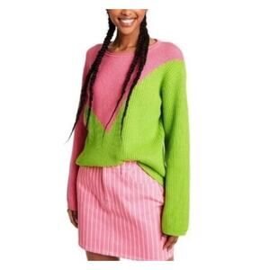Victor Glemaud For Target Knit Wool Blend Pullover Sweater Size Small